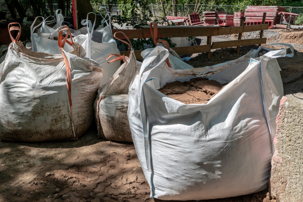 bags of soil products